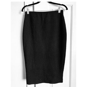 Apt 9 black professional pencil skirt